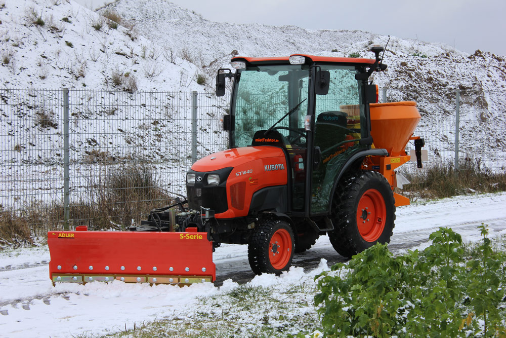 Winterdienstpaket Miettraktor Nottuln